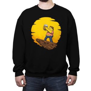 Beerney - Crew Neck Sweatshirt Crew Neck Sweatshirt RIPT Apparel Small / Black