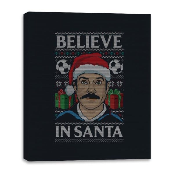 Believe - Canvas Wraps Canvas Wraps RIPT Apparel 16x20 / Black