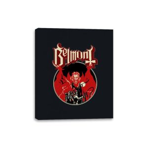 Belmont Opus Red - Canvas Wraps Canvas Wraps RIPT Apparel 8x10 / Black