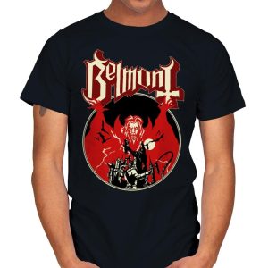 Belmont Opus Red - Mens T-Shirts RIPT Apparel Small / Black