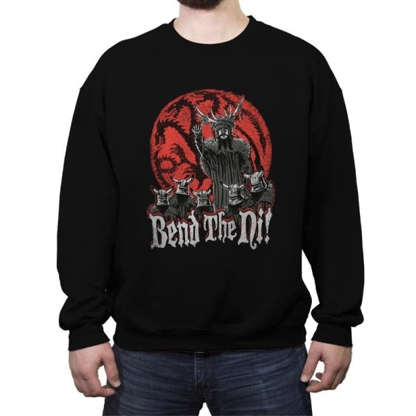 Bend the Ni - Crew Neck Sweatshirt Crew Neck Sweatshirt RIPT Apparel