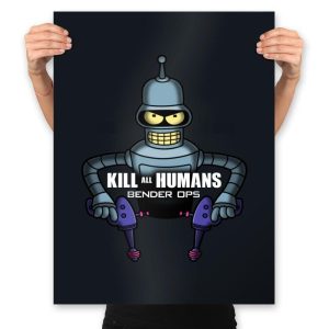 Bender Ops - Prints Posters RIPT Apparel 18x24 / Black