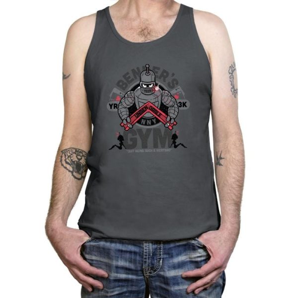 Bender's Gym Exclusive - Tanktop Tanktop RIPT Apparel X-Small / Asphalt