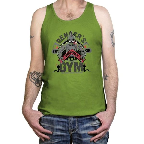 Bender's Gym Exclusive - Tanktop Tanktop RIPT Apparel X-Small / Leaf