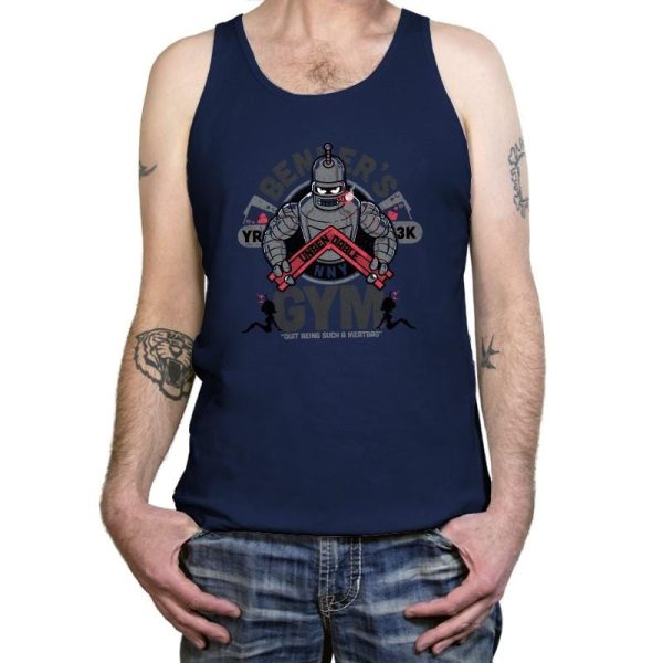 Bender's Gym Exclusive - Tanktop Tanktop RIPT Apparel X-Small / Navy