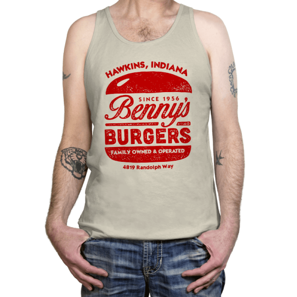 Benny's Burgers - Crestfest - Tanktop Tanktop RIPT Apparel