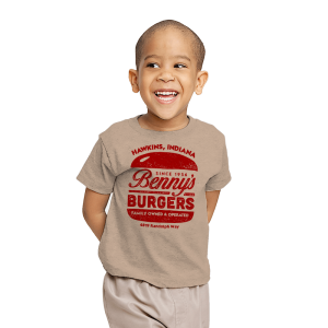 Benny's Burgers - Crestfest - Youth T-Shirts RIPT Apparel