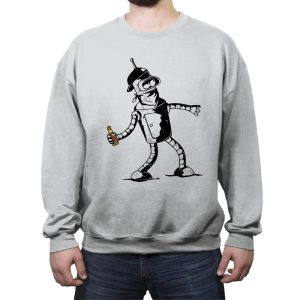 BENSKY - Crew Neck Sweatshirt Crew Neck Sweatshirt RIPT Apparel Small / Sport Gray