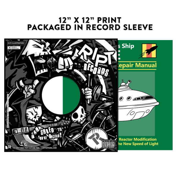 Bessie Service and Repair Manual - Album Cover Prints Posters RIPT Apparel