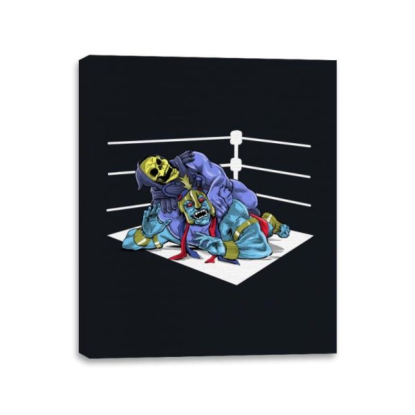 Best Villains Championship - Canvas Wraps Canvas Wraps RIPT Apparel 11x14 / Black