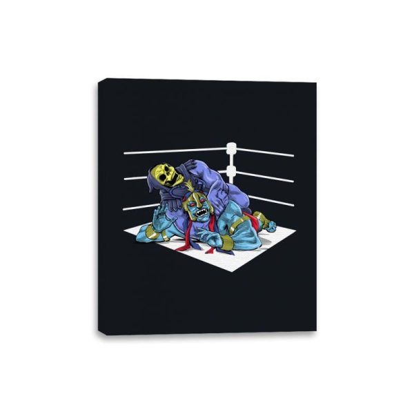 Best Villains Championship - Canvas Wraps Canvas Wraps RIPT Apparel 8x10 / Black