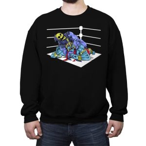 Best Villains Championship - Crew Neck Sweatshirt Crew Neck Sweatshirt RIPT Apparel Small / Black