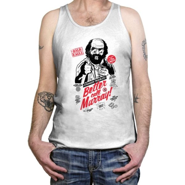 Better Call Murray - Tanktop Tanktop RIPT Apparel X-Small / White