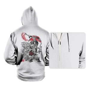 Between Worlds Sumi-e - Hoodies Hoodies RIPT Apparel