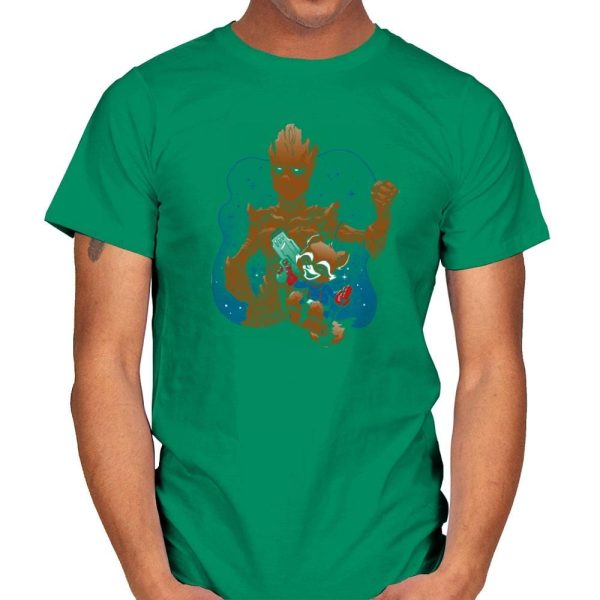 BFFs - Miniature Mayhem - Mens T-Shirts RIPT Apparel Small / Kelly Green
