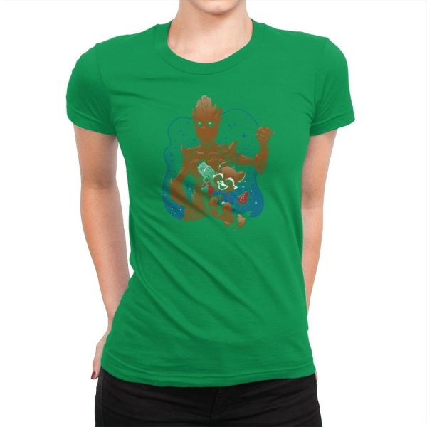 BFFs - Miniature Mayhem - Womens Premium T-Shirts RIPT Apparel Small / Kelly Green