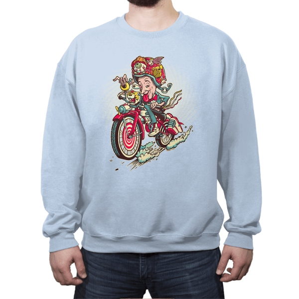 Big Adventure Fink - Crew Neck Sweatshirt Crew Neck Sweatshirt RIPT Apparel