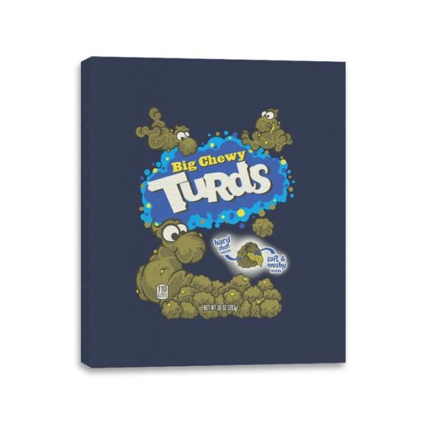 Big and Chewy - Canvas Wraps Canvas Wraps RIPT Apparel 11x14 / Navy