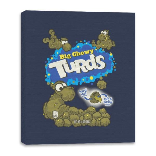 Big and Chewy - Canvas Wraps Canvas Wraps RIPT Apparel 16x20 / Navy
