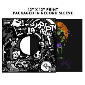 Big Bad Mutant Ninja - Album Cover Prints Posters RIPT Apparel