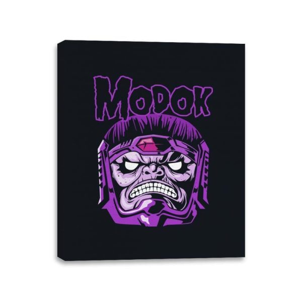 Big Head - Canvas Wraps Canvas Wraps RIPT Apparel 11x14 / Black