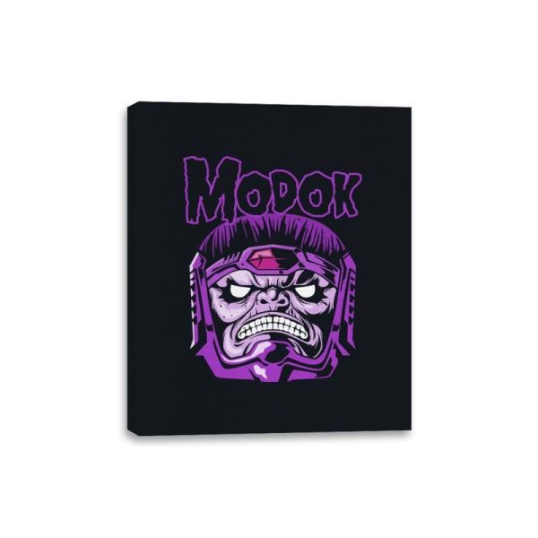 Big Head - Canvas Wraps Canvas Wraps RIPT Apparel 8x10 / Black