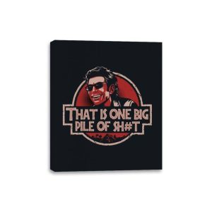 Big Pile of S... - Canvas Wraps Canvas Wraps RIPT Apparel 8x10 / Black