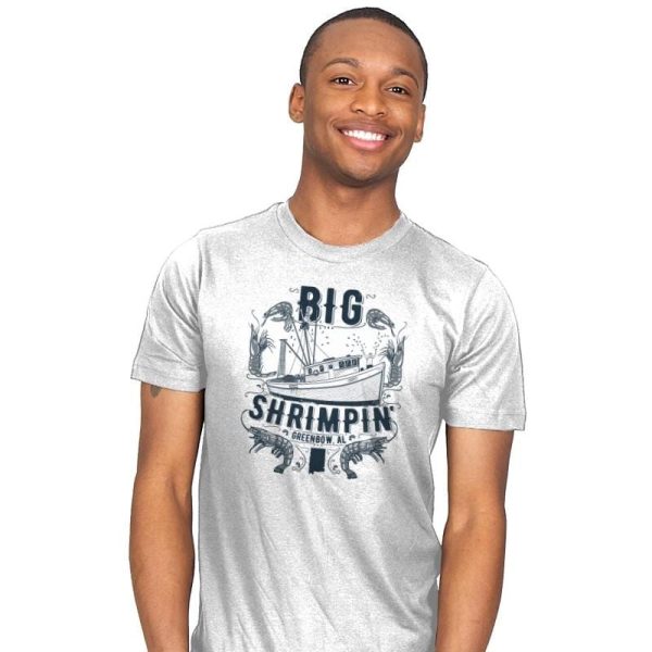 Big Shrimpin' Exclusive - Mens T-Shirts RIPT Apparel Small / White
