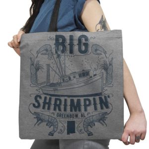 Big Shrimpin' Exclusive - Tote Bag Tote Bag RIPT Apparel 18x18 / Heather
