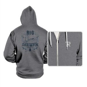 Big Shrimpin' - Hoodies Hoodies RIPT Apparel