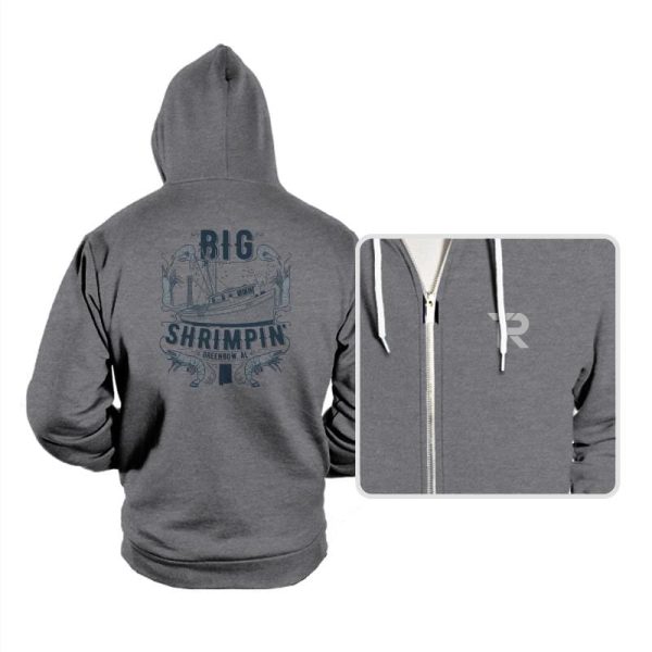 Big Shrimpin' - Hoodies Hoodies RIPT Apparel