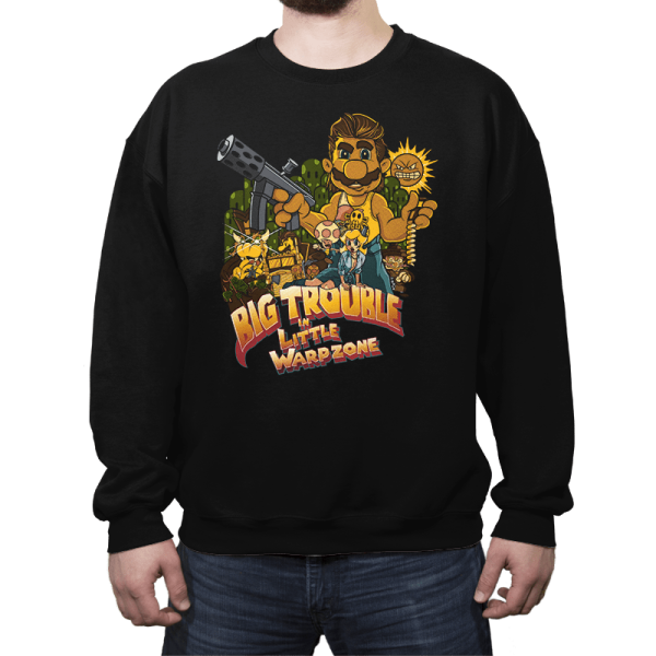 Big Trouble in Little Warpzone - Crew Neck Crew Neck RIPT Apparel