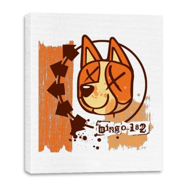 Bingo 182 - Anytime - Canvas Wraps Canvas Wraps RIPT Apparel 16x20 / White