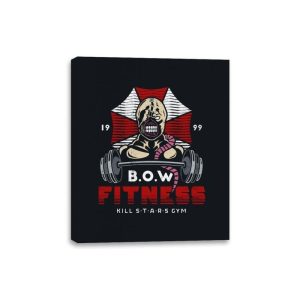 Bio Organic Weapon Fitness - Canvas Wraps Canvas Wraps RIPT Apparel 8x10 / Black