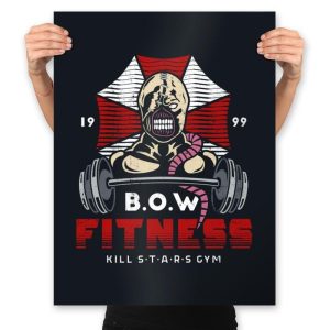 Bio Organic Weapon Fitness - Prints Posters RIPT Apparel 18x24 / Black