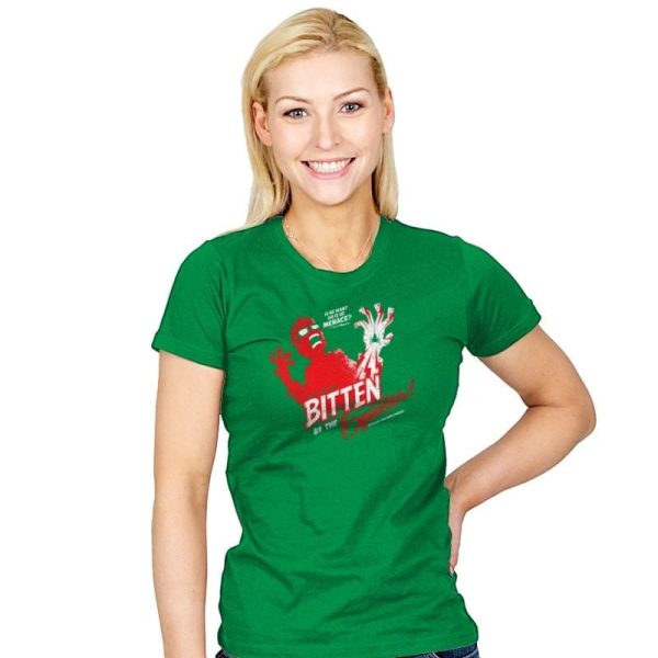 Bitten by the Spider Exclusive - Womens T-Shirts RIPT Apparel Small / Kelly