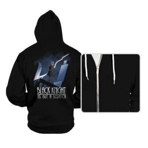 Black Knight: The Animated Series - Hoodies Hoodies RIPT Apparel Small / Black