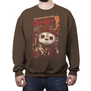 Black Magic Coffee - Crew Neck Sweatshirt Crew Neck Sweatshirt RIPT Apparel