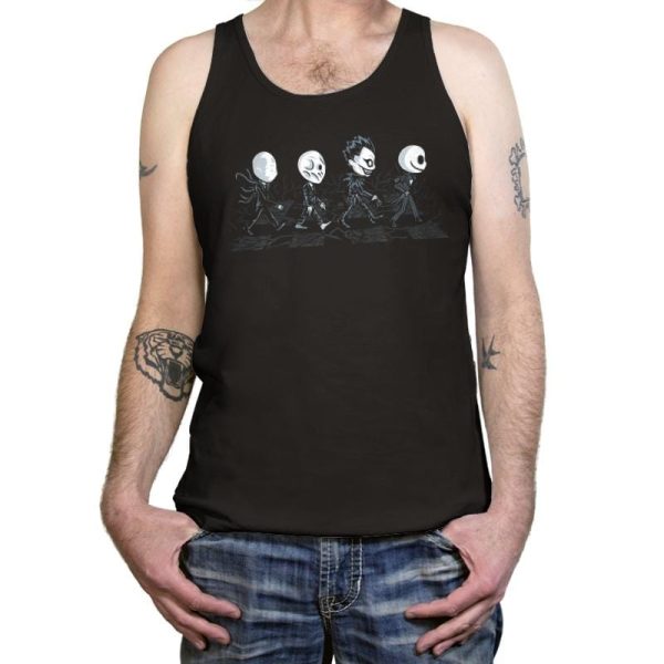 Black Scrawny Road - Tanktop Tanktop RIPT Apparel