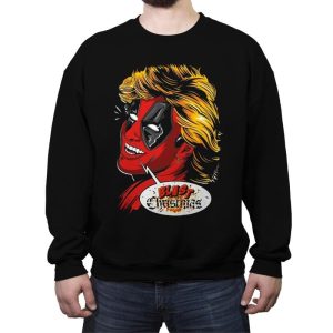 Blast Christmas - Crew Neck Sweatshirt Crew Neck Sweatshirt RIPT Apparel Small / Black