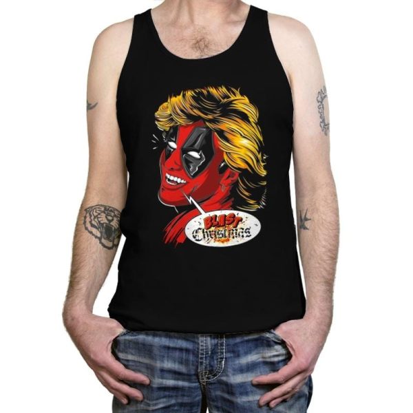 Blast Christmas - Tanktop Tanktop RIPT Apparel X-Small / Black