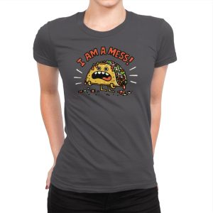 Bless The Mess - Womens Premium T-Shirts RIPT Apparel Small / Heavy Metal