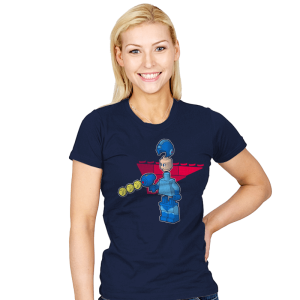 Block Man Exclusive - Womens T-Shirts RIPT Apparel