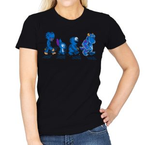 Blue Beast Road - Womens T-Shirts RIPT Apparel Small / Black