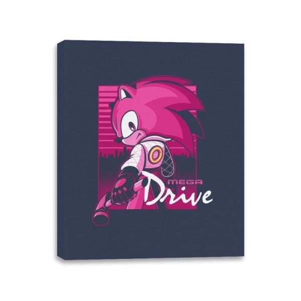 Blue Driver - Canvas Wraps Canvas Wraps RIPT Apparel 11x14 / Navy