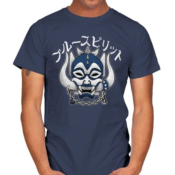 Blue Spirit - Mens T-Shirts RIPT Apparel Small / Navy