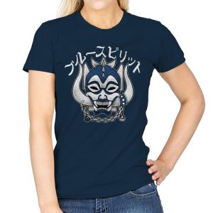 Blue Spirit - Womens T-Shirts RIPT Apparel Small / Navy