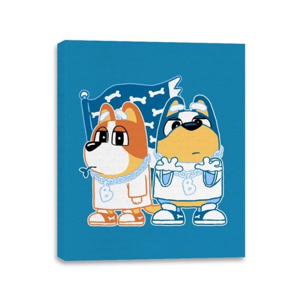 Blueynia - Canvas Wraps Canvas Wraps RIPT Apparel 11x14 / Sapphire