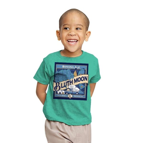 Bluth Moon Exclusive - Youth T-Shirts RIPT Apparel X-small / Mint