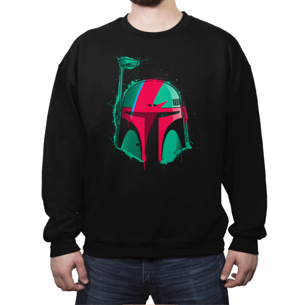 Boba Bowie - Crew Neck Sweatshirt Crew Neck Sweatshirt RIPT Apparel